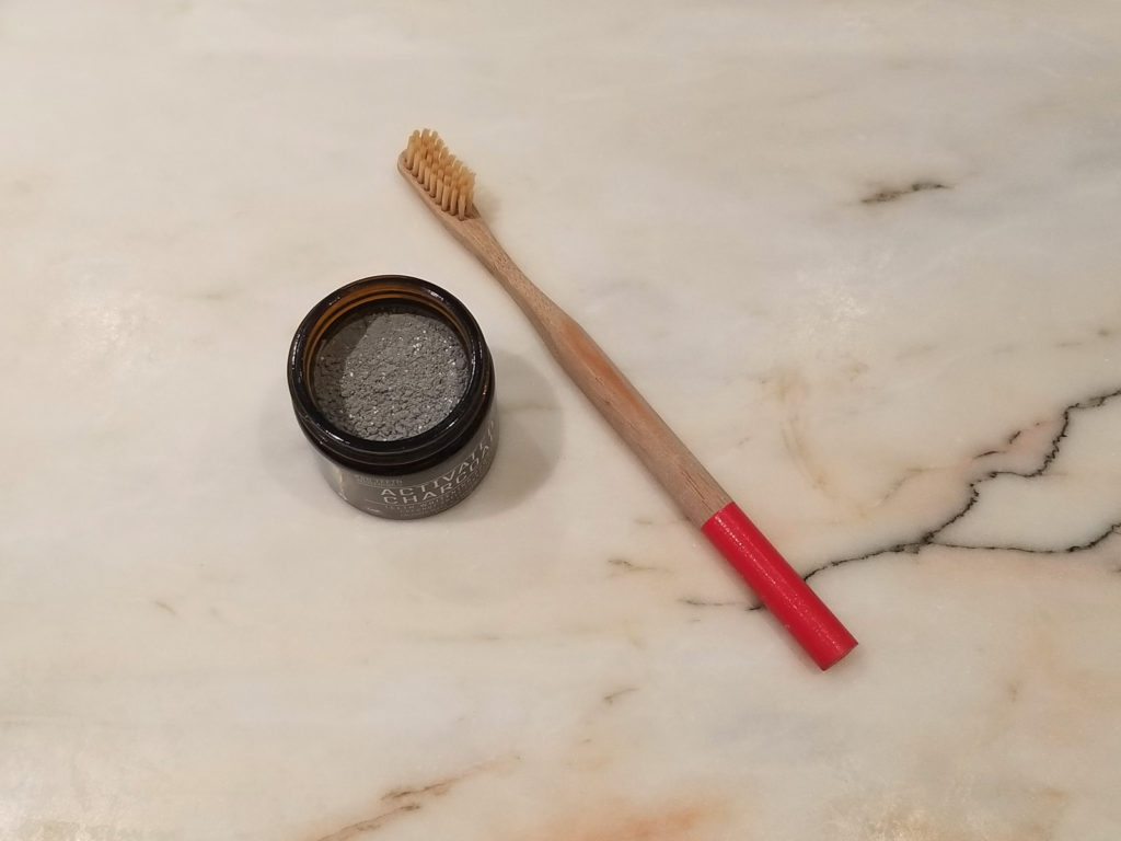 Style Indigo and bamboo toothbrush